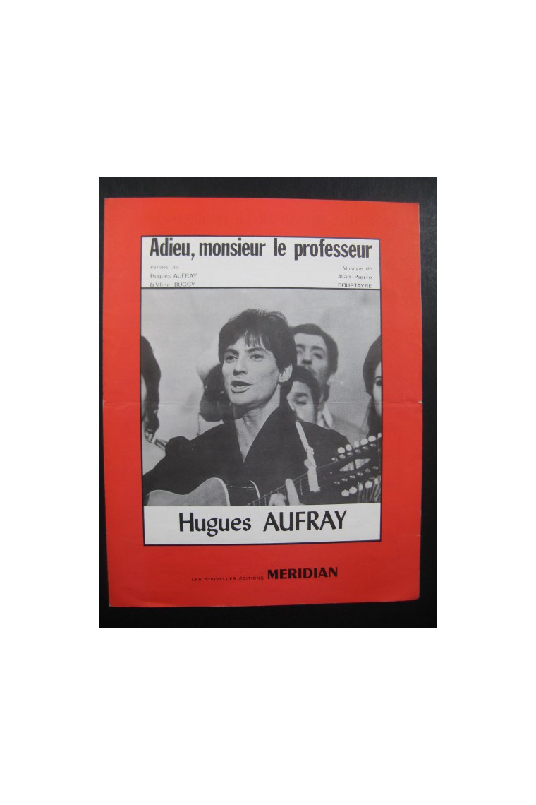 Adieu Monsieur Le Prof Musique Sans Paroles Adieu Monsieur le Professeur Hugues Aufray Chant Piano 1970