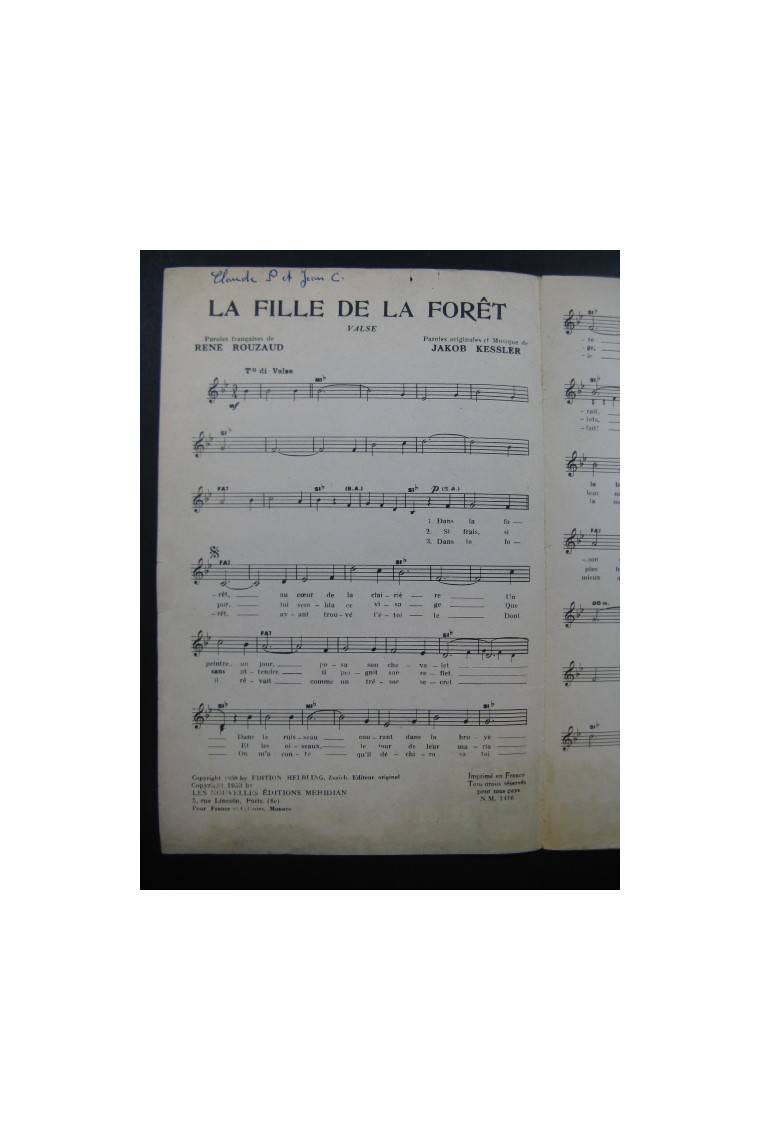 Chansons De Camille & Julie Berthollet Camille Et Julie Berthollet La Fille de la Forêt Camille Sauvage Chanson